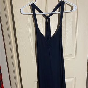 Navy blue dress